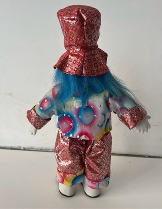 Figura de payaso de porcelana vintage