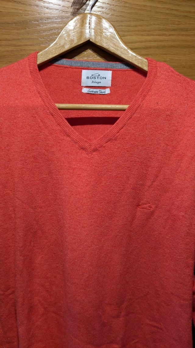 Jersey cachemira  coral