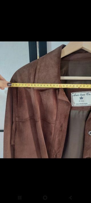 Cazadora ante piel el.corte inglés