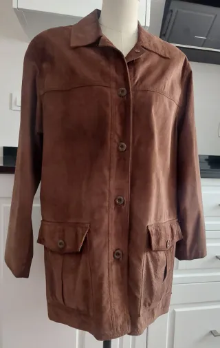 Cazadora ante piel el.corte inglés