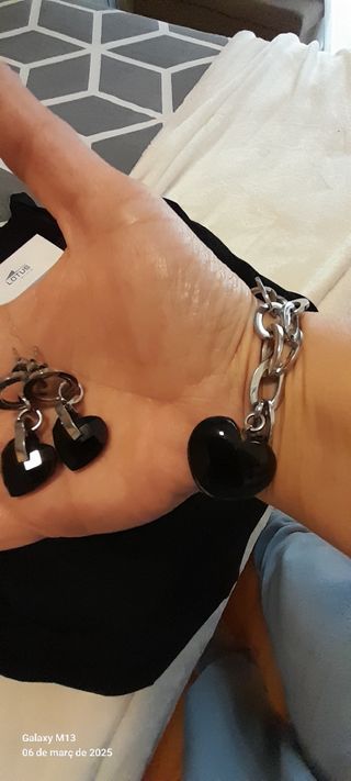 Pulsera y Pendientes LOTUS