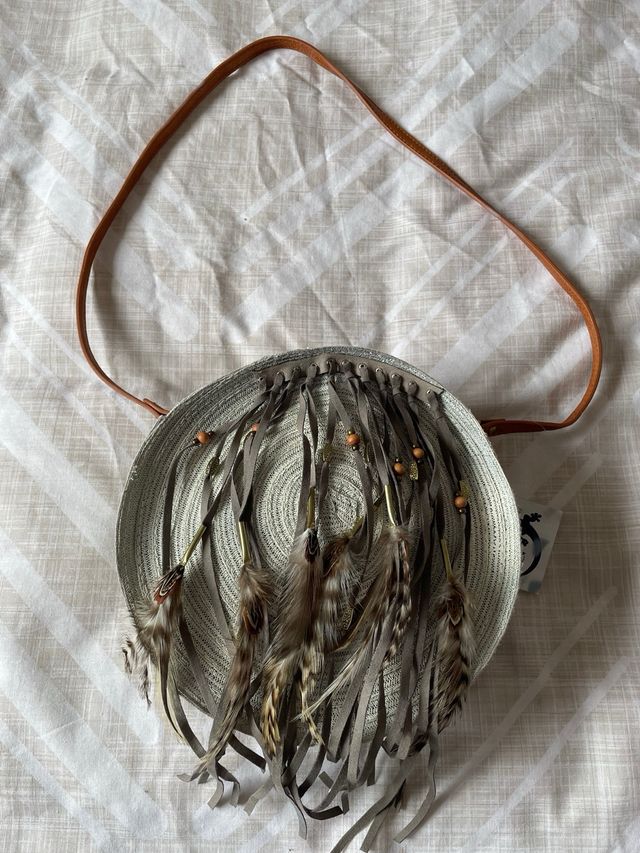 Bolso de plumas