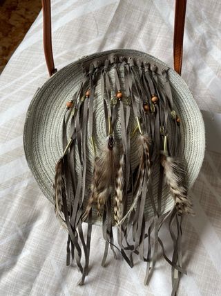 Bolso de plumas
