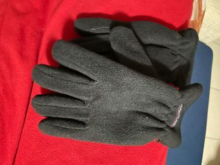Guanti in pile neri