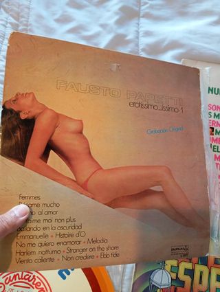Lote de 4.vinilos antiguos
