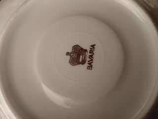 5 tazze da tè con zuccheriera Bavaria