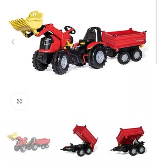 Tractor de PEDALES - rollyXTrac Premium
