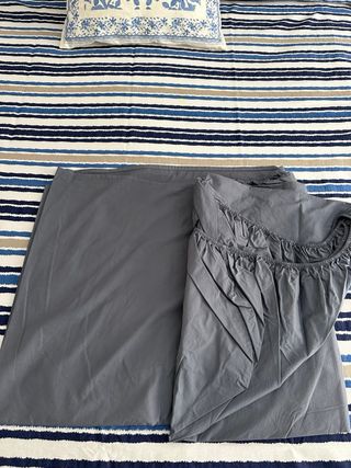 Colcha y bajera zara home cama 1’50