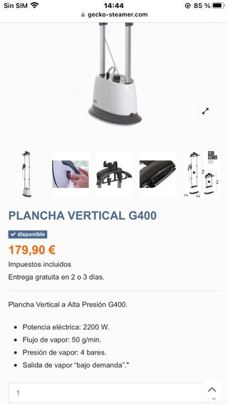 centro planchado vertical