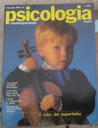 20 riviste PSICOLOGIA anno: 1985-1987