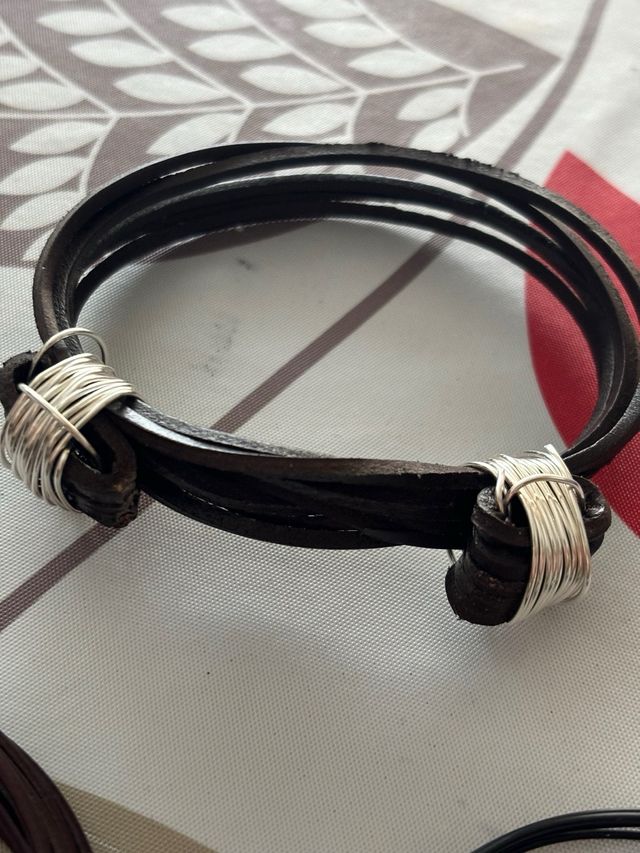 Pulseras africanas tipo pelo elefante