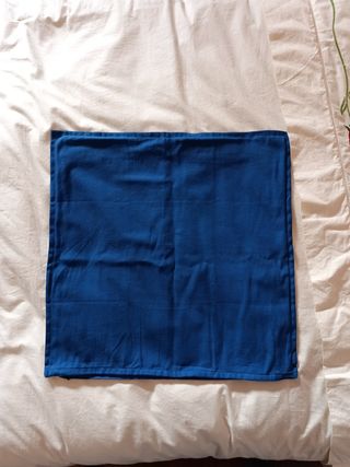 Fundas cojín azul marino
