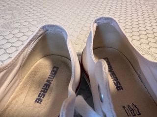 All star white converse