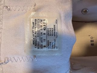 All star white converse