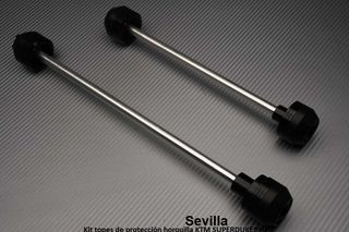 Kit topes de proteccion horquilla KTM SUPERDUKE990