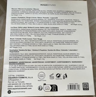 Set completo de Magic Studio