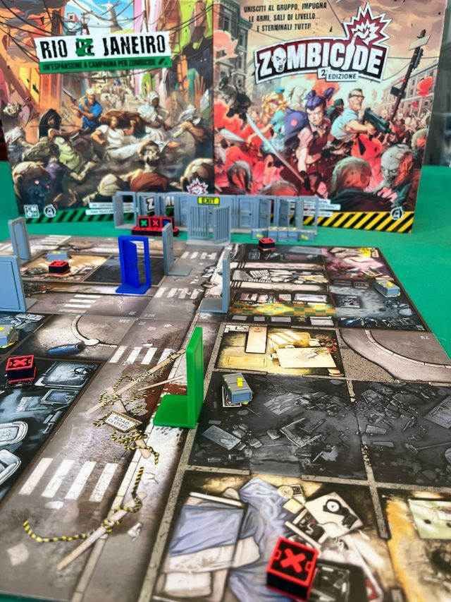 Zombicide - Set Porte, obj, uscita, cass