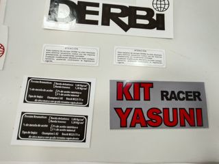 PEGATINA CALCA ADESIVO DERBI FDS