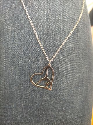 Collana cuore ginnastica artistica