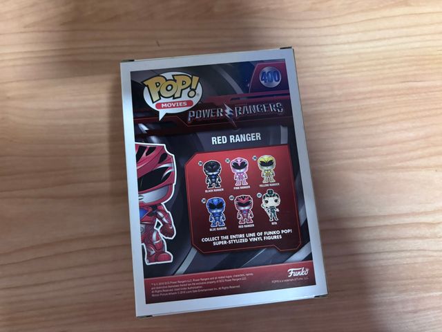 Funko Pop Red Ranger n400