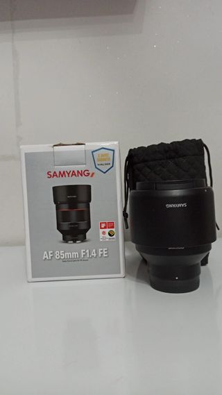 Objetivo Samyang 85mm 1.4 para Sony E
