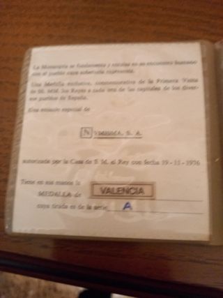 Medalla de Plata Valencia