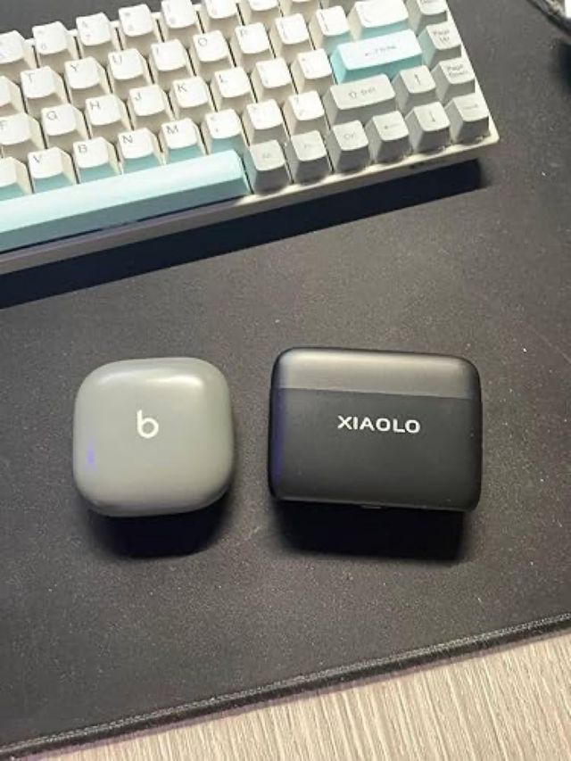 XIAOLO doble micrófono lavalier inalámbrico