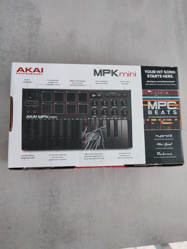 Controller tastiera Akai MPK mini