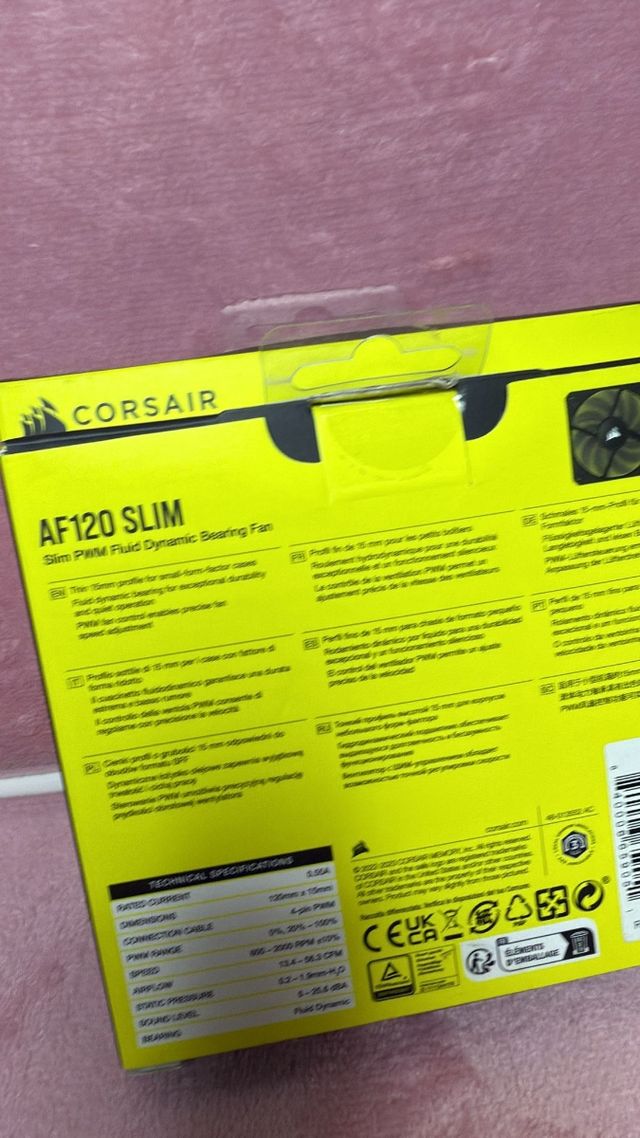 Ventilador Corsair AF120 SLIM