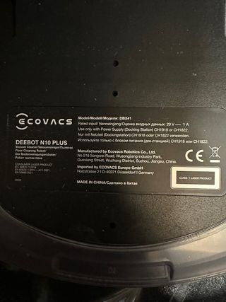 ECOVACS DEEBOT N10 Plus Robot Aspirador#KF0303-A
