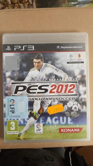 PRECINTADO PES 2012 PS3 PAL ESP