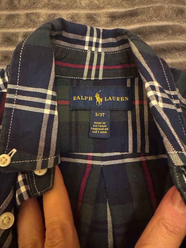 Camisa niño Ralph Lauren