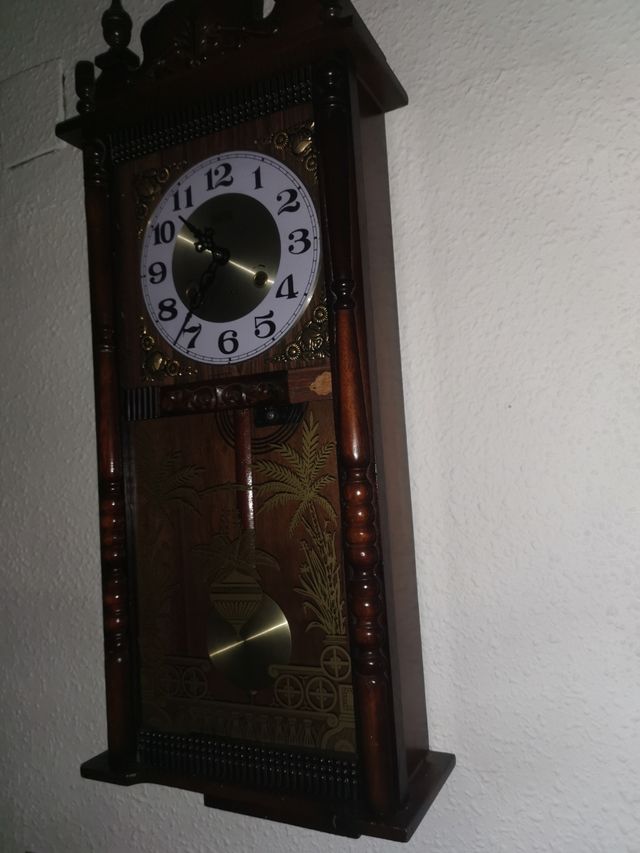 URGENZA!! OROLOGIO A PENDOLO DA PARETE RETTANGOLARE COLORE CA