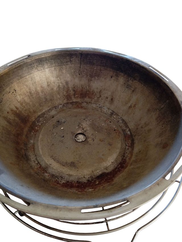 Barbecue da tavolo senza fumo a carbone