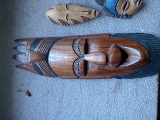 6 x Mascaras asiaticas y africanas