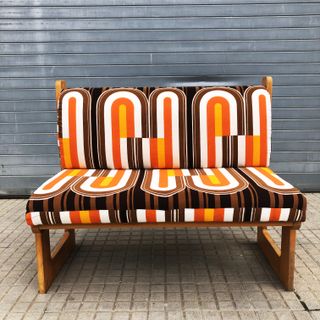 Banco sofà vintage midcentury España
