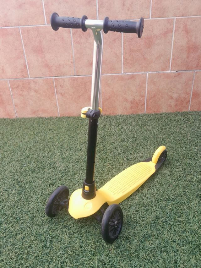 PATINETE NIÑO 3 RUEDAS B100 AMARILLO