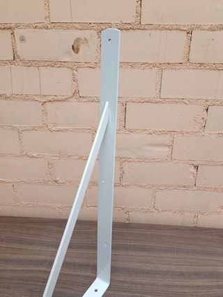 Escuadra de estantería, Escuadra metálica 60x37