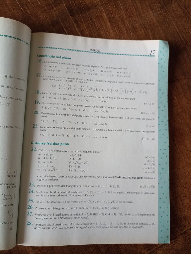 Nozioni di matematica modulo 2
