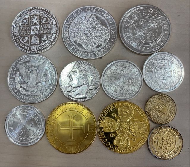 MONEDAS DE PLATA