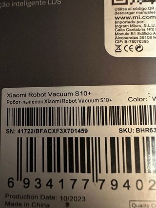 iaomi Robot Vacuum S10+ - Robot Aspirador#701459-A
