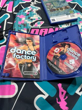 Alfombra de baile y 2 juegos PS2