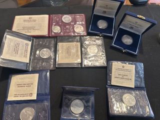 Monete commemorative argento
