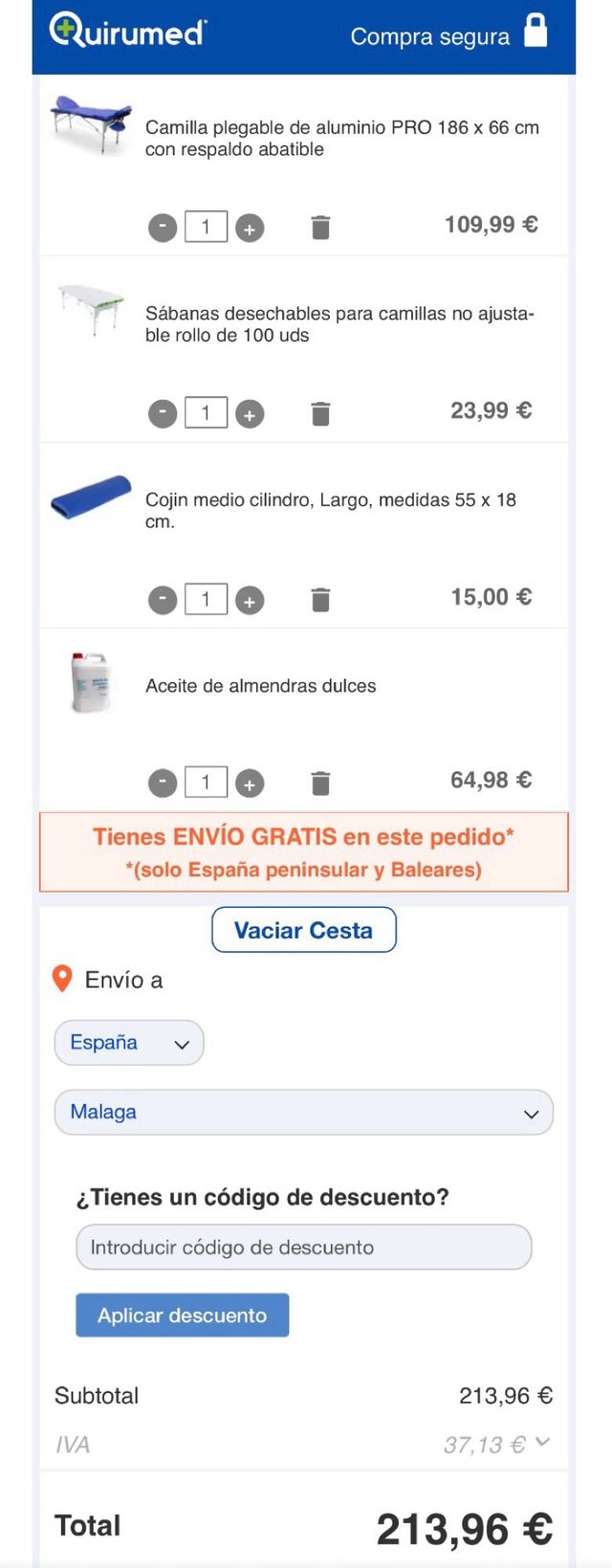 Camilla Plegable Masajes Reiki