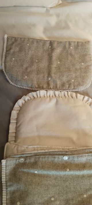 Lote sacos carro capota