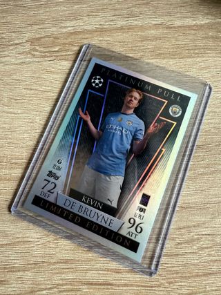 Kevin De Bruyne Topps Match Attax Platinum Pull