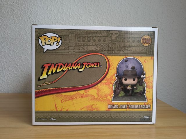 INDIANA JONES BOULDER ESCAPE FUNKO POP OFICIAL