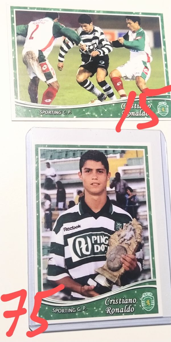 Cristiano Ronaldo Rookie Sporting Portugal