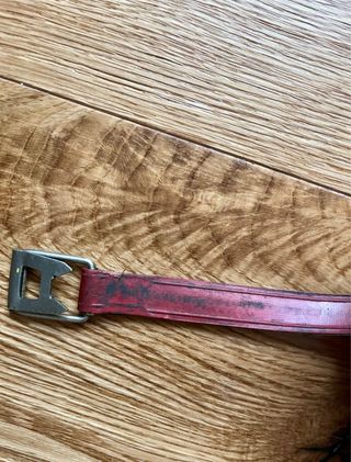 Cinta métrica enrollable antigua