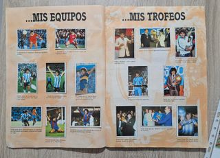ALBUM COMPLETO MARADONA SUS DRIBLINGS Y SUS GOLES